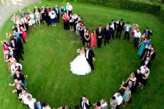 photographie aérienne drone concert événement mariage