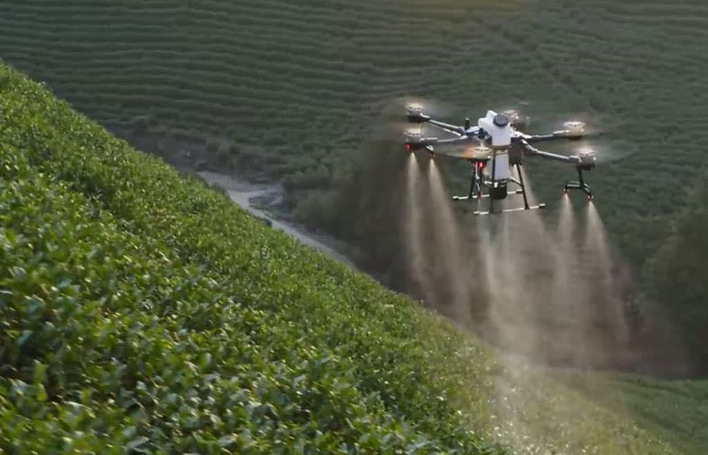Traitement phytosanitaire par drone